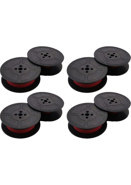 4 Paket Daktilo Şeridi Ikiz Makara Daktilo Şerit Mürekkep Ikiz Makara Mürekkep Çoğu Daktilo Için Yedek Parça (Kırmızı, Siyah) (Yurt Dışından) fiyatları