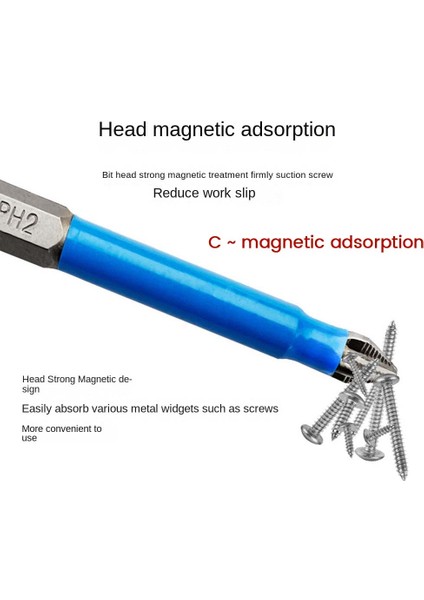 25/50/65/70/90/127/150 Bit Olmayan Matkap Manyetik Ph2 Elektrikli Tornavida Uçları Toplu Kafa Rüzgar Darbeli Sürücü Bit (Yurt Dışından) indirimleri