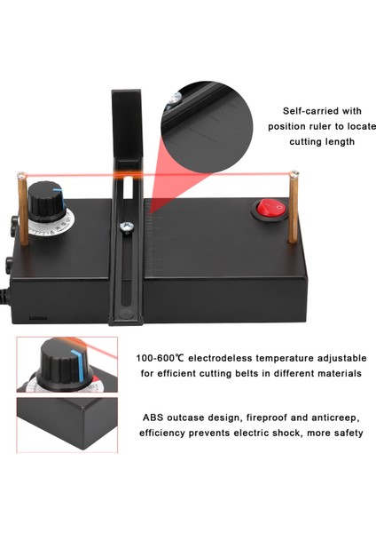 Küçük Sıcak Kesme Makinesi Şerit Manuel Sıcak Kesme Makinesi Kesme Sıcak Halat Elektrikli Termal Kesici Abd Plug (Yurt Dışından)