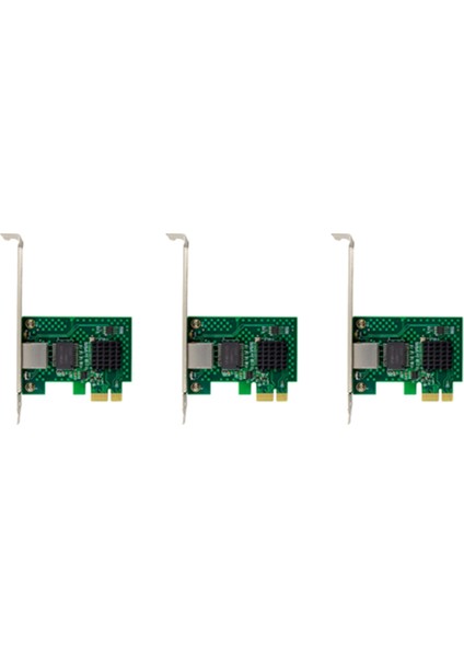 3x I225-V Ağ Kartı, Masaüstü Bilgisayarlar Için Pci-E I225 2.5g Ethernet Sunucu Ağ Kartı (Yurt Dışından)