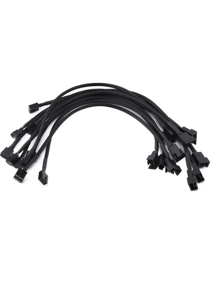 30 Adet 4 Pin Pwm Fan Uzatma Güç Kablosu Konnektör Kutusu Erkek Kadın Uzatma Kabloları ile Uyumlu 4 Pin/3pin Fan (Yurt Dışından) fiyatları