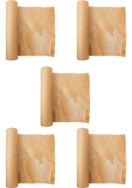 Rulo Geri Dönüşümlü Ambalaj Kağıdı 12 Inç x 33FT Hareketli Ambalaj Sargısı Için Eco Petek Desenli Kağıt Geri Dönüştürülebilir Yastık Malzemesi (Yurt Dışından)
