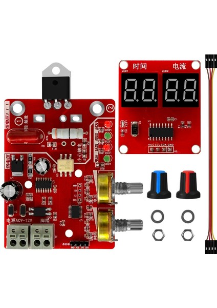 -D01 Punta Kaynak Makinesi Kontrol Kartı Zamanı ve Akımı Düzenleyen Dijital Ekran Dıy Kontrol Kartı (40A) (Yurt Dışından)