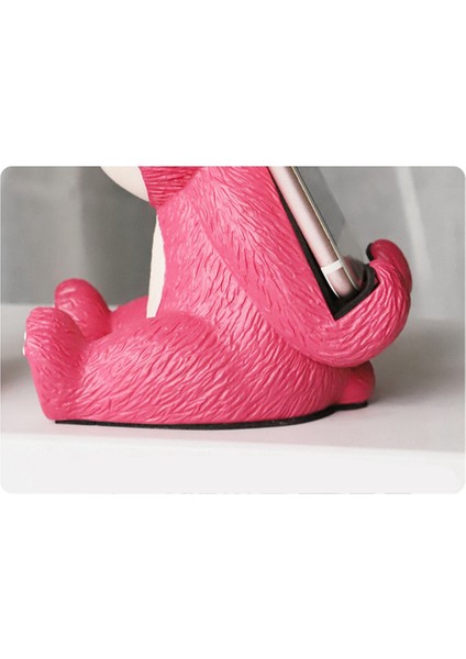 Çilek Ayı Ayakta Cep Telefonu Tutucu Karikatür Kirli Ayı Tembel Tablet Standı Telefon Standı (Yurt Dışından) modelleri