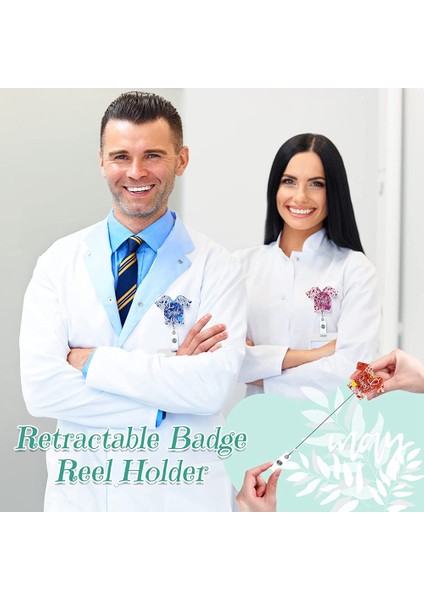 16 Adet Hemşire Geri Çekilebilir Rozet Makarası Tutucu Hemşire Rozeti Makarası Kımlık Adı Rozeti Tutucu Hemşire Öğretmen Öğrenci, Set 1 (Yurt Dışından) fiyatları