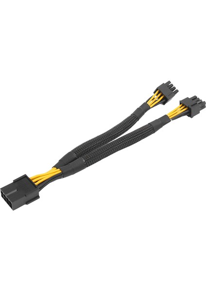 8 Adet Gpu Pcıe 8 Pin Dişi Çift 2x 8 Pin (6+2) Erkek Pcı Express Güç Adaptörü Örgülü Y-Splitter Uzatma Kablosu, 20 cm (Yurt Dışından) modelleri