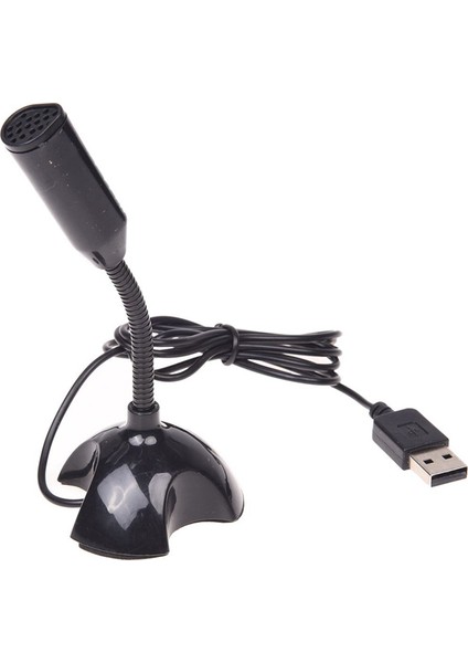 Pc Bilgisayar Dizüstü Standı Için 6x USB Mikrofon Web Esnek Gürültü Önleyici Mikrofon (Yurt Dışından)