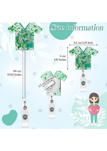 16 Adet Hemşire Geri Çekilebilir Rozet Makarası Tutucu Hemşire Rozeti Makarası Kımlık Adı Rozeti Tutucu Hemşire Öğretmen Öğrenci, Set 1 (Yurt Dışından) fırsatları