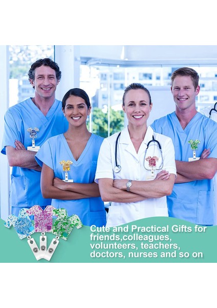 16 Adet Hemşire Geri Çekilebilir Rozet Makarası Tutucu Hemşire Rozeti Makarası Kımlık Adı Rozeti Tutucu Hemşire Öğretmen Öğrenci, Set 1 (Yurt Dışından) indirimleri