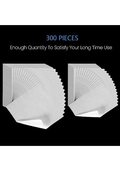 300 Adet Yapışkanlı Kağıt 16X12 ve 15X10 Çift Taraflı Yapışkanlı Kağıt Yapışmaz Diamondpainting Kapak Yedek Kağıdı (Yurt Dışından) fiyatları