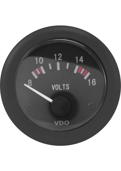 Vdo Gerilim Ölçer 12V Vdo Akü Voltmetre Ünitesi Voltmetre Enstrüman Aksesuarları (Yurt Dışından)