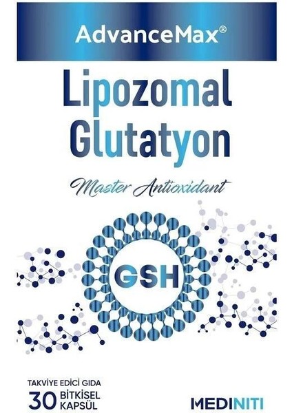 Advancemax Lipozomal Glutatyon 30 Kapsül