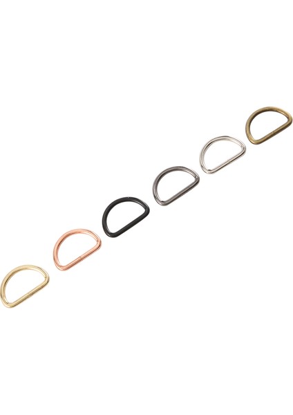 56 Adet Çanta Donanım Anahtarlık Kanca Çanta Yapımı Için Kordon Yaylı Kancalar Metal Döner Klipsler D Halkaları ve Slayt Toka (Yurt Dışından)