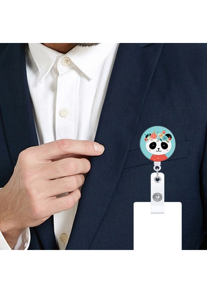 6 Adet Hayvan Rozet Makaraları Geri Çekilebilir Rozet Tutucu Timsah Klip Hemşire Kimlik Kartı Sahipleri Için Sevimli Rozet Klip (Yurt Dışından) fırsatları