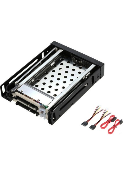 2,5 Inç SSD HDD Muhafaza Tepsisi 2 Yuvalı Disk Sürücüsü Sata Disket Sürücü Muhafazası Sabit Disk Muhafazası Çıkarma Kutusu (Yurt Dışından)