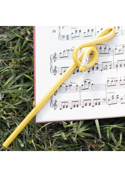 12 Adet Öğrenciler Not Kalemleri Nota Kalemleri Silgi ile Renkli Müzik Kalemleri Ahşap Tiz Nota Anahtarı Bükülmüş Kalem (Yurt Dışından) indirimleri