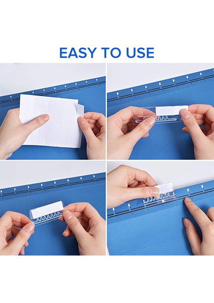 120 Set Dosya Belgesi Sekmesi Asılı Dosyaların Hızlı Tanımlanması Için 2 Inçlik Asılı Klasör Sekmeleri ve Çok Renkli Ekler (Yurt Dışından) fırsatları