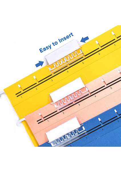 120 Set Dosya Belgesi Sekmesi Asılı Dosyaların Hızlı Tanımlanması Için 2 Inçlik Asılı Klasör Sekmeleri ve Çok Renkli Ekler (Yurt Dışından) indirimleri