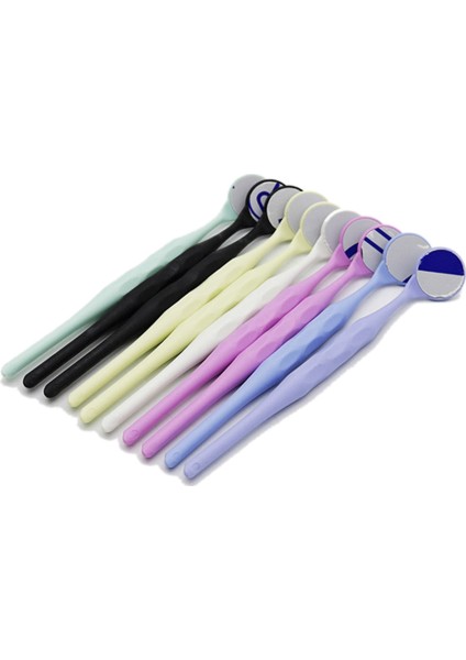 10 Adet/kutu Diş Çift Taraflı Ağız Aynaları Otoklavlanabilir Premium Ön Yüzey Ağız Muayene Reflektör Oral Ayna (Yurt Dışından)