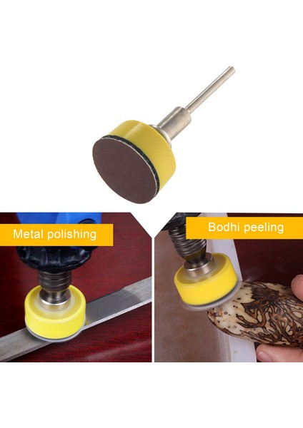 1 Inç 100 Adet Zımpara Diskleri Ped Seti Yuvarlak Zımpara Kağıdı Kanca Döngü Zımpara Destekleyici (Yurt Dışından) indirimleri