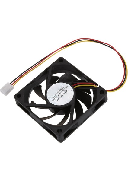 Pc Için 4x Dahili 12V 3 Pin Cpu Fan Soğutucu Fan 70X70X15MM (Yurt Dışından) fiyatları