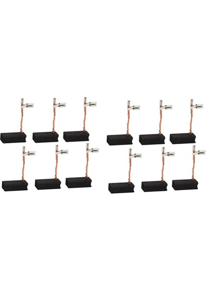 DWP611 450 Router Için Uyumlu 12 Parça Karbon Fırça, A27343-4 Motor Yedek Parça (Yurt Dışından)