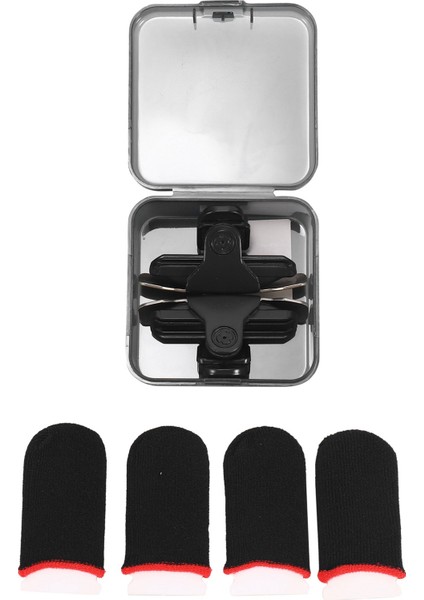 Kolu Oyun Denetleyicisi, Pubg Joystick Metal Mobil Oyun Eseri Için Fiziksel Tuşlar Oyun Parmak Setleri (Yurt Dışından)