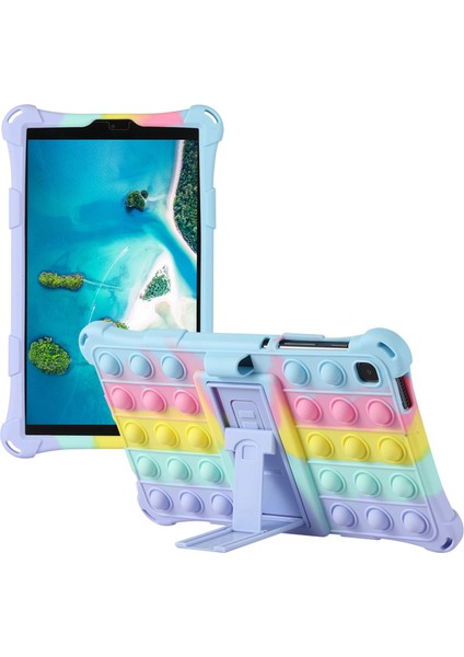 Tablet Kılıfı Için Tab A7 Lite 2021 8.7 Inç T220 T225 Tablet Kılıfı Ofis Için Kalemli Tablet Standı(A) (Yurt Dışından)