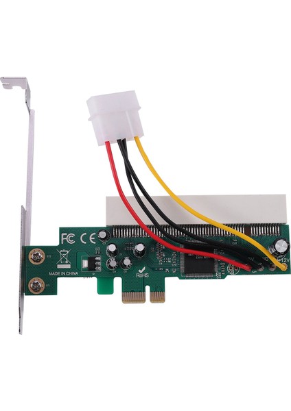 2x Pcı-Express - Pcı Adaptör Kartı Pcı-E X1/X4/X8/X16 Yuvası, 4 Pinli Güç Kablosu Kartı ile (Yurt Dışından)