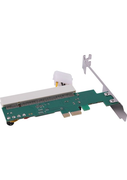 2x Pcı-Express - Pcı Adaptör Kartı Pcı-E X1/X4/X8/X16 Yuvası, 4 Pinli Güç Kablosu Kartı ile (Yurt Dışından)