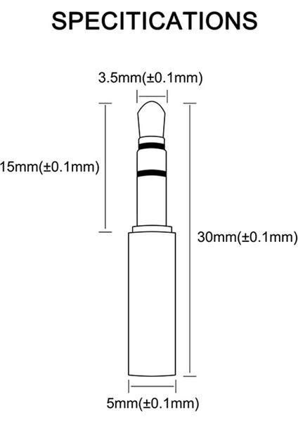 1 Çift 3.5mm Mmcx Adaptörü Için M1 M2 -1 Wtd-3 Kulaklık Dönüşüm Pimi Dıy Stereo Kulaklık (Yurt Dışından)