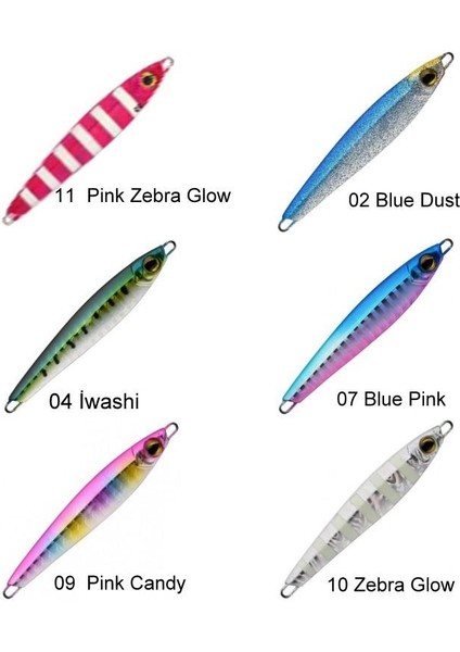 Seiryu Hyper 20GR Metal Jig Yem fiyatları