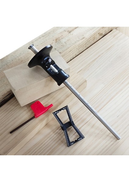 Ağaç Işleme Paralel Çizici Çizici Ölçer'in Basitleştirilmiş Versiyonu Karbür Bıçak Çizim Çizgisi Kırlangıç Ölçer (Yurt Dışından) fırsatları