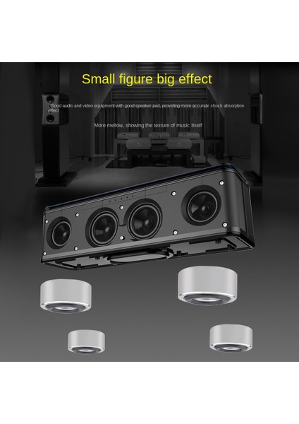 4 Adet Hoparlör Standı Ayak Sabitleme Ayak Pedi Şok Tabanı Ayak Standı Kapağı Ayak Çivisi (Yurt Dışından) modelleri