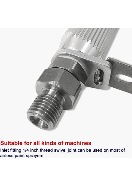 3600 Psı Havasız Boya Püskürtme Makinesi, Nozul Yuvası Nozul Koruması ve Havasız Boya Püskürtme Aksesuarları Için Filtre (Yurt Dışından) modelleri