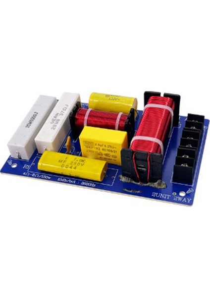 350W 2 Yollu Ses Hoparlör Geçişi 3200Hz Yüksek ve Düşük Frekans Bölücü Hifi Yüksek Sadakat Geçiş Filtresi (Yurt Dışından)