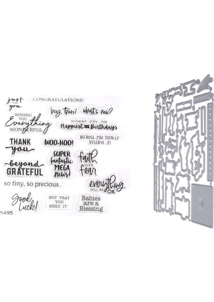Kart Yapımı Için Pullar ve Ölür Dıy Scrapbooking Sanatları El Sanatları Damgalama Pulları Sanat Malzemeleri Metal Kesme Ölür (5495) (Yurt Dışından) modelleri