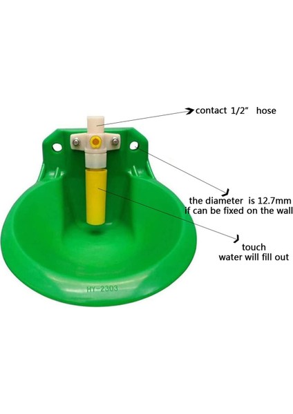 2 Adet Hayvancılık Koyun Keçi Tiryakisi Kase Su Çeşmesi Sığır Besleme Ekipmanları Çiftlik Hayvanları (Yurt Dışından) indirimleri