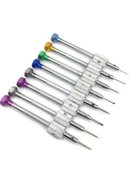 Saat Onarımı Saat Tornavida Seti Için Metal Stand Aracı ile 8 Adet Saat Tornavidaları (Yurt Dışından) fiyatları