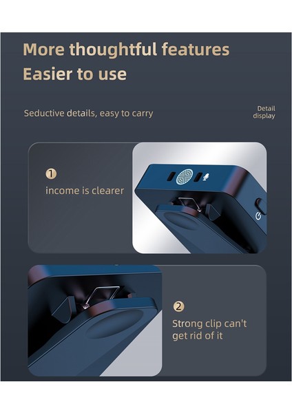 Kablosuz Yaka Mikrofonu Sistemi Vericiler + Alıcı, Akıllı Telefon Kamerası Için & Trrs Ses Kablosu ile Mic Üzerinde Klipsli (Yurt Dışından) fiyatları