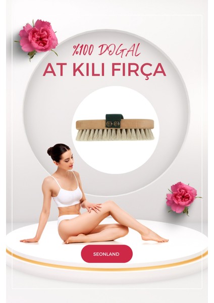 Doğal At Kılı Fırçası I Kabak Lifli Eşek Sütü & Yosun Sabunu I 3'lü Set fiyatları