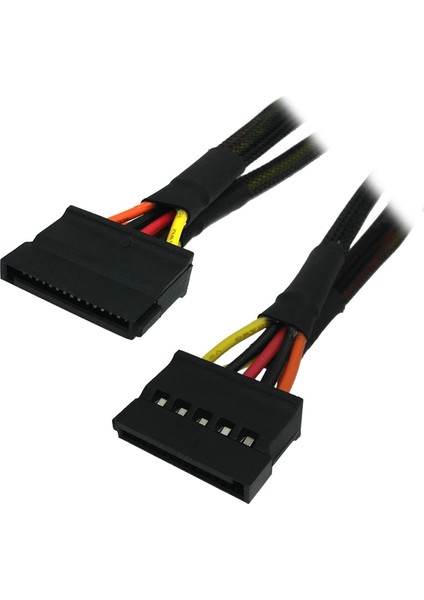 10X Mini 6pin To 15PIN X2 Sata Güç Kablo Kordonu Vostro 3650 3653 3655 Masaüstü Bilgisayar HDD SSD Genişletme Kablosu (Yurt Dışından) modelleri