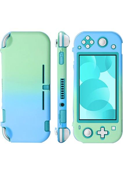 Lite Için Koruyucu Kılıf Kabuk Renkli Sevimli Sert Arka Kapak Cilt Oyun Konsolu Aksesuarları Mavi-Yeşil (Yurt Dışından)