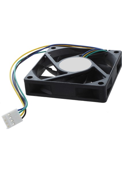 6 Adet 70X70X15MM 12 V 4 Pin Pwm Pc Bilgisayar Kasası Cpu Soğutucu Soğutma Fanı Siyah (Yurt Dışından)