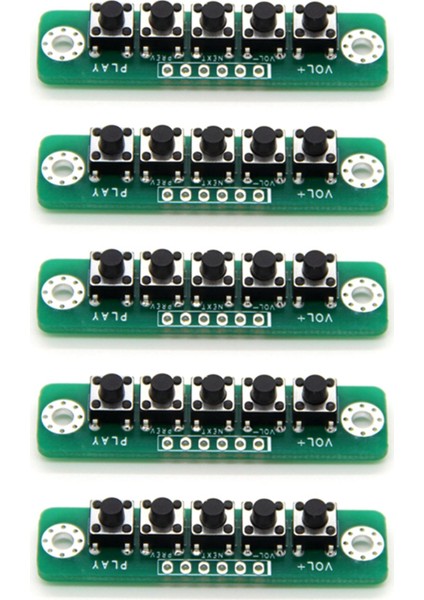 5 Adet 5-Bit Anahtar Modülü Mcu Harici Anahtar Modülü Anahtar Kartı Bluetooth Güç Amplifikatörü Anahtar Kurulu (Yurt Dışından)