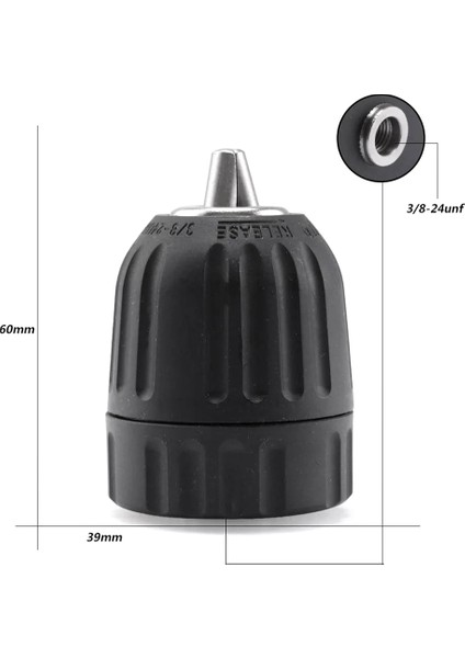 10 Adet 3/8ın Anahtarsız Matkap Mandreni, Hava/elektrikli/akülü 1/32-3/8ın 24 Unf 0.8-10MM Hızlı, Matkap Ucu Tornavida Adaptörü (Yurt Dışından) fırsatları