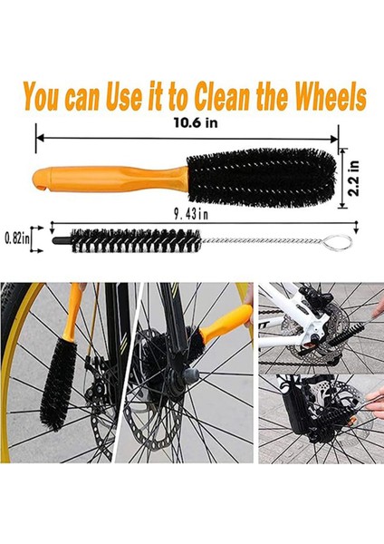 Bisiklet Temizleme Kiti Bisiklet Zinciri Temizleyici Scrubber Fırçalar Dağ Bisikleti Yıkama Aleti Seti Bisiklet Tamir Araçları Aksesuarları (Yurt Dışından) fiyatları