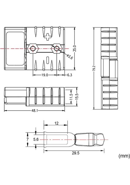 12 Takım 6-10 Ölçer Pil Hızlı Bağlantı 50A 12-36 V Pil Hızlı Bağlantı Kablosu Demeti Tak Kiti Pil Hızlı Fiş A (Yurt Dışından) fırsatları