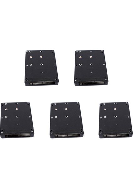 5x 44PIN Msata'dan 2,5 Inç Ide HDD Ssd'ye Msata'dan Pata'ya Adaptör Dönüştürücü Kartı ile Kılıf (Yurt Dışından)
