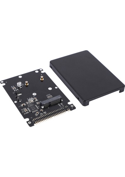 5x 44PIN Msata'dan 2,5 Inç Ide HDD Ssd'ye Msata'dan Pata'ya Adaptör Dönüştürücü Kartı ile Kılıf (Yurt Dışından)